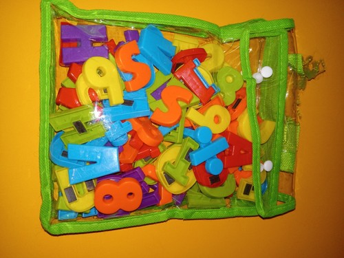 Lot plastic alphabet - lot, 90